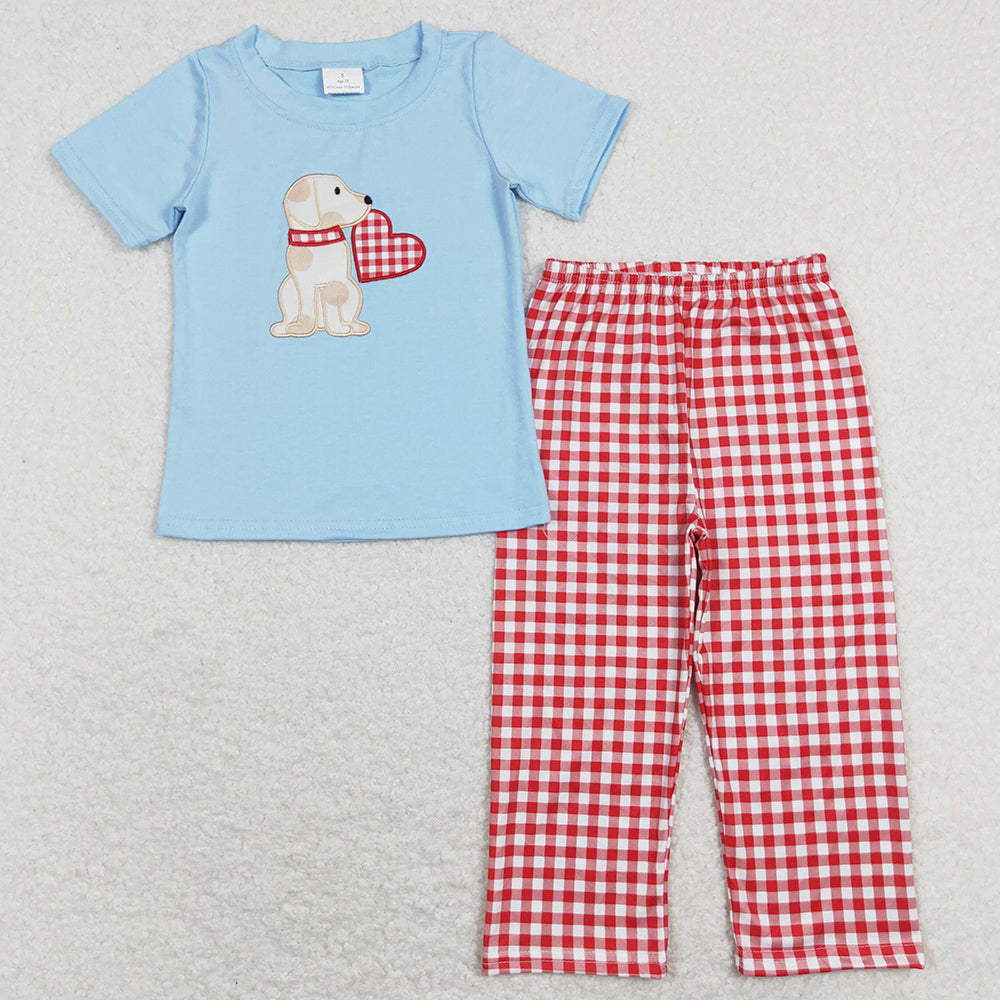 Boutique Baby Girls Clothes Valentine's Day Sibling Clothes Boys Sets BSPO0269 GSPO1161