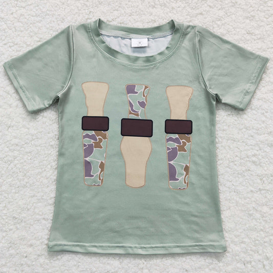 Boutique Kids Boys Clothes T-shirt Short Sleeve Tops BT0374