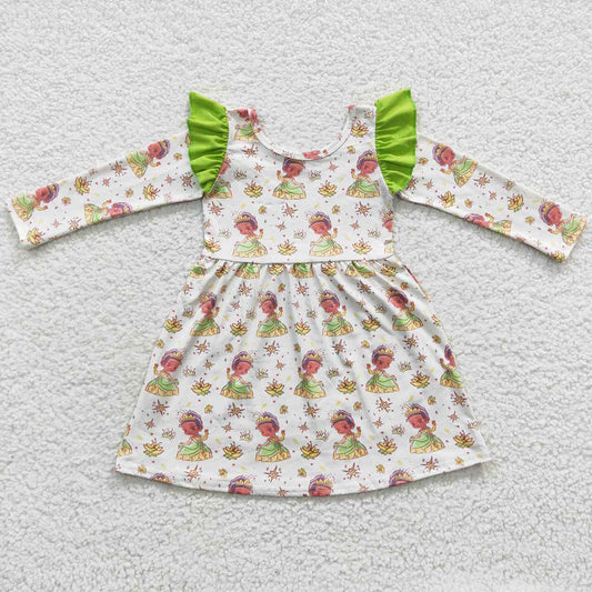 Long Sleeve Baby Girls Dress GLD0249