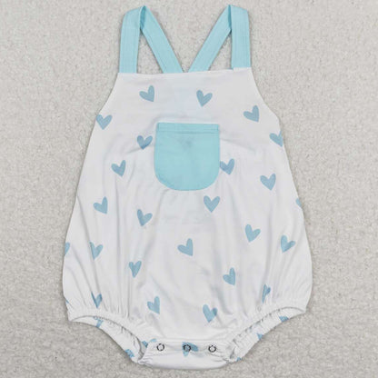 Valentines Baby Girls Romper Love Heart Sibling Boys Jumpsuit SR0731