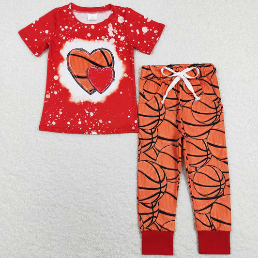 Boutqiue Kids Boys Clothes Valentines Love Kids Boys Sets BSPO0291