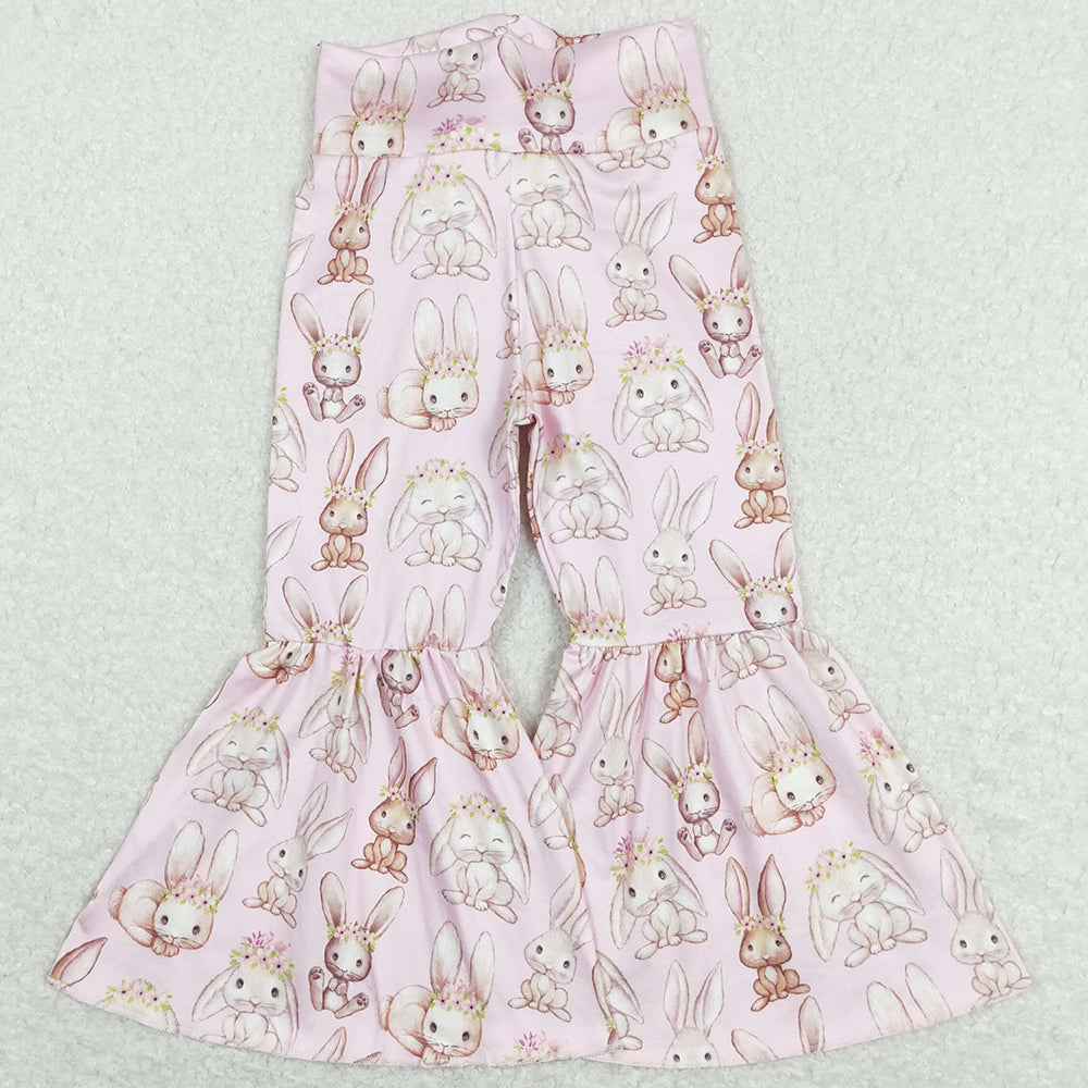 Easter Baby Girls Clothes Bunny Rabbit Bell Pants Sets GSPO1347