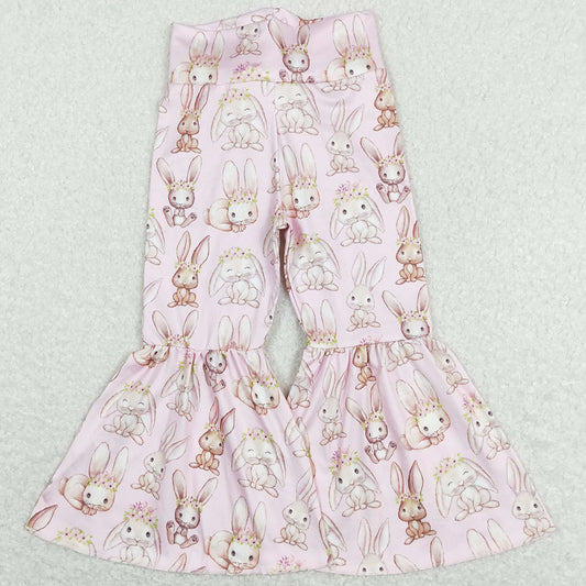 Easter Baby Girls Pants Bunny Rabbit Bell Pants P0387