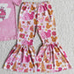 Wholesale Baby Girl Clothes Boutique Kids Clothes Girls Bell Pants Set E6-30