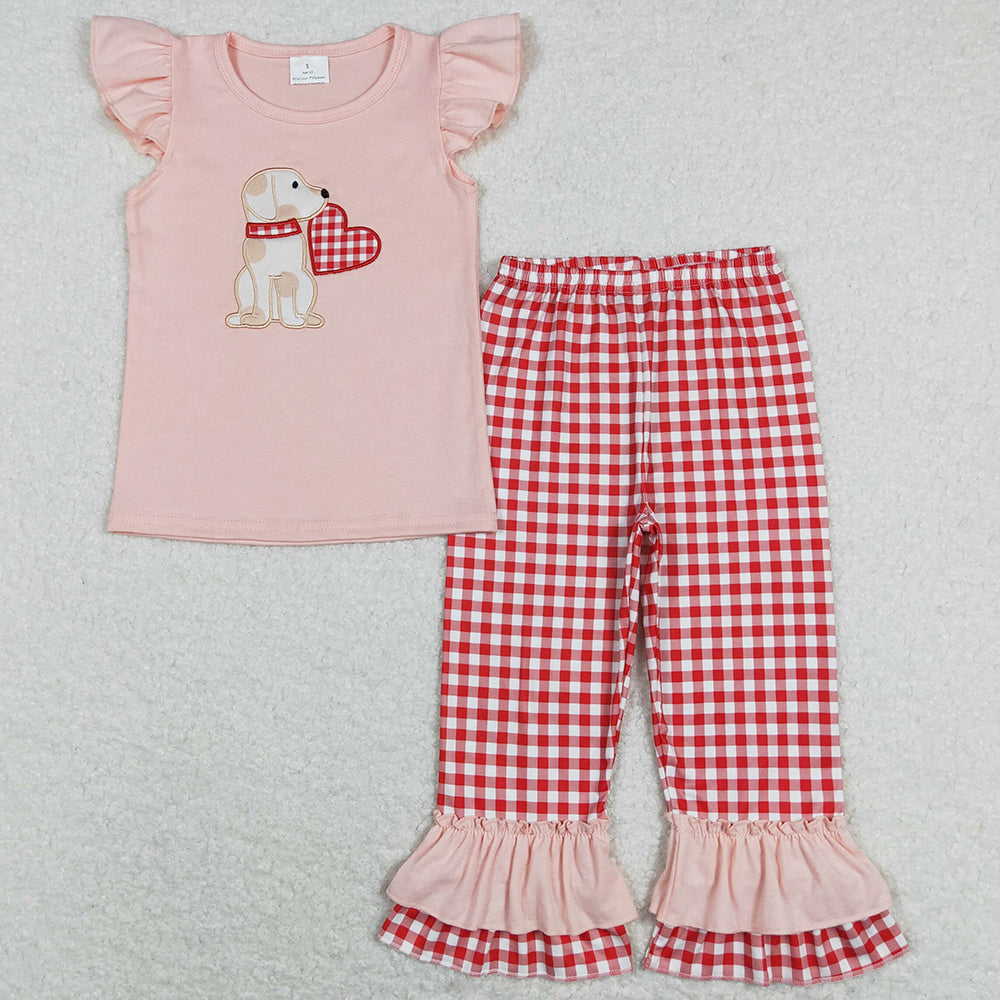 Boutique Baby Girls Clothes Valentine's Day Sibling Clothes Boys Sets BSPO0269 GSPO1161