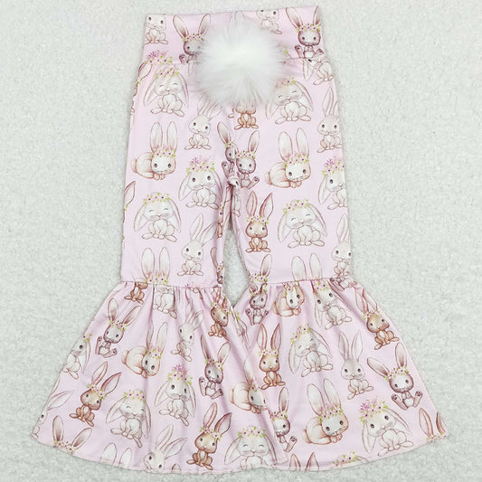 Easter Baby Girls Pants Bunny Rabbit Bell Pants P0387