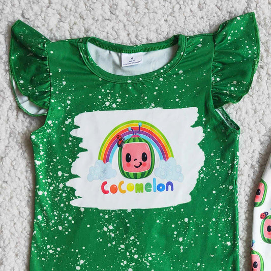 Hot Sale Baby Girls Clothes Summer Girls Clothes Boutique Outfits D12-4