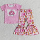 Wholesale Baby Girl Clothes Boutique Kids Clothes Girls Bell Pants Set E6-30