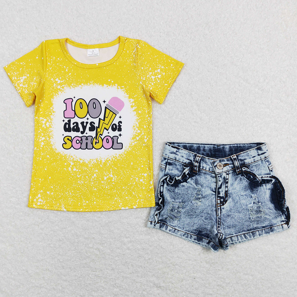 Back To School Boutique Girls Clothes Sets GSSO0524