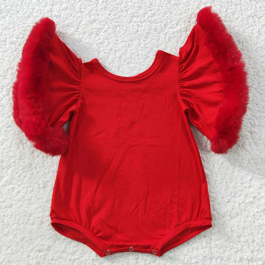 Red Infant Baby Kids Rompers SR0412