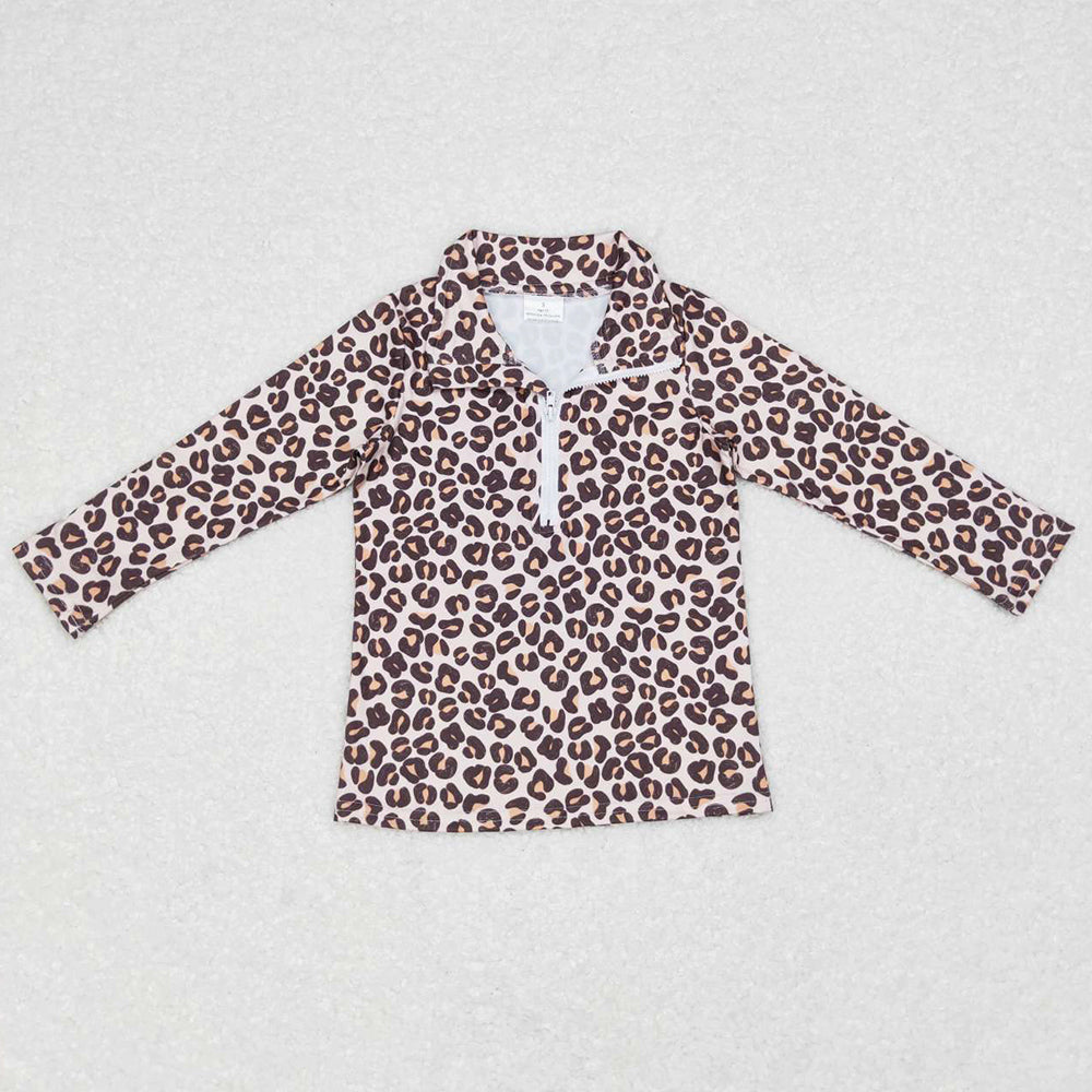 Leopard Baby Girls Clothes Tops GT0361