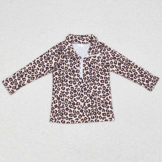 Leopard Baby Girls Clothes Tops GT0361