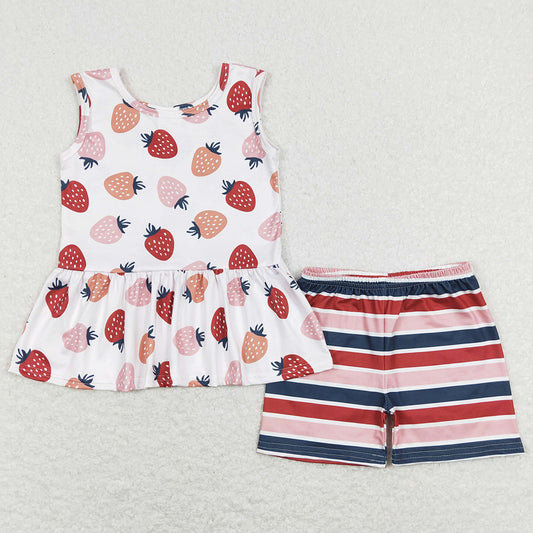 Cute Baby Girls Summer Clothes Shorts Sets GSSO0505