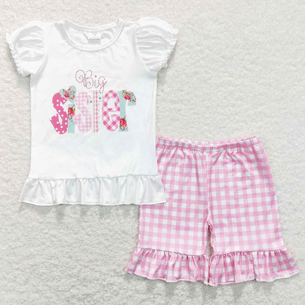 Boutique Baby Girls Clothes Big Sister Outfits GSSO0395