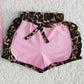Summer Baby Girl Clothes Leopard T-shirt Ruffle Shorts Sets C1-21