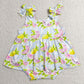 Baby Girls Rompers Strap Watermelon Lemons Tunic Ruffle Rompers SR4135