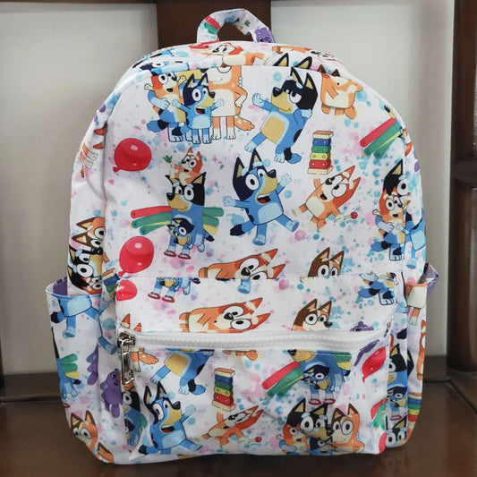 Baby Girls Backpacks Children Dogs Cartoon Print Backpack BA0054