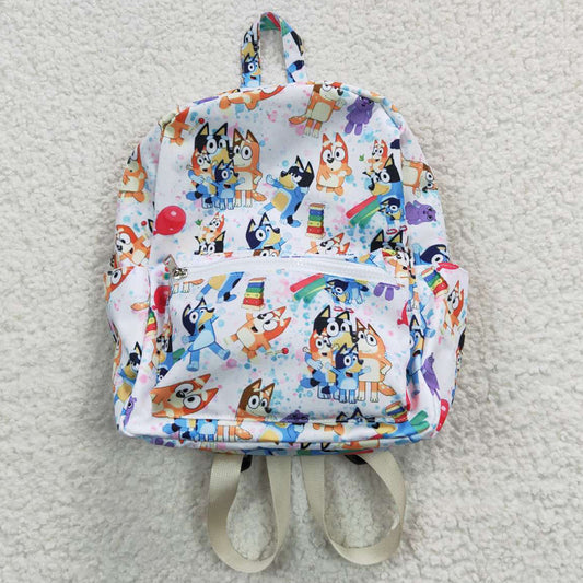 Baby Girls Backpacks Children Dogs Cartoon Print Backpack BA0054