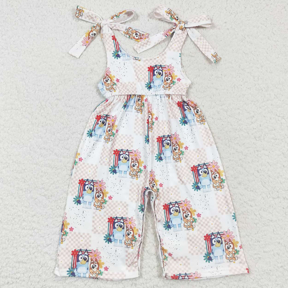 Boutique Baby Girls Jumpsuit Cartoon Print Cute Jumpsuits SR0435