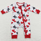 Western Baby Girls Rompers Valentines Day Jumpsuits LR0903