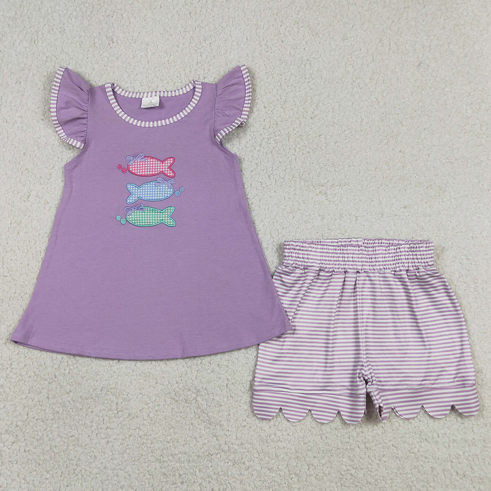 short sleeve shorts set