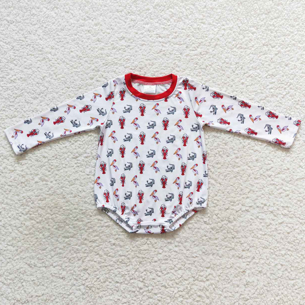 Boutique Baby Kids Romper Long Sleeve Rompers LR0610