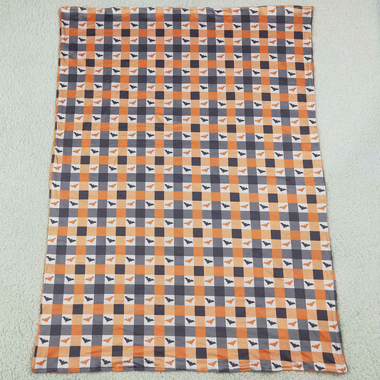 Baby Girls Blankets Flowers Bats Checked Halloweens Blankets BL0264