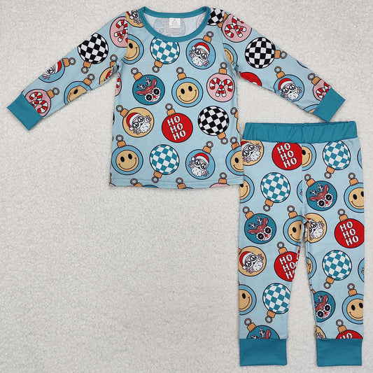 Baby Boys Pajamas Christmas Disco Bamboo Pajamas Clothes Sets BLP0992