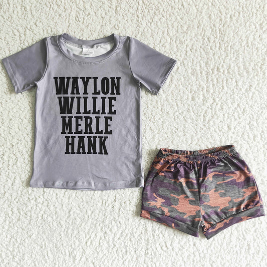 Boutique Baby Boys Clothes Set Fashion Kids Summer Outfit C0-7