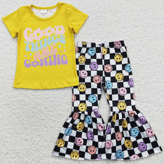 Hot Sale Baby Girls Clothing Toddler Outfits GSPO0685