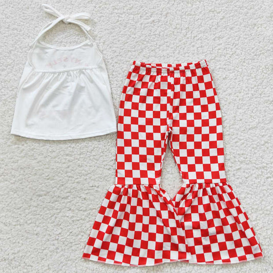 New Fashion Baby Girls Clothes Bell Pants Sets GSPO0761