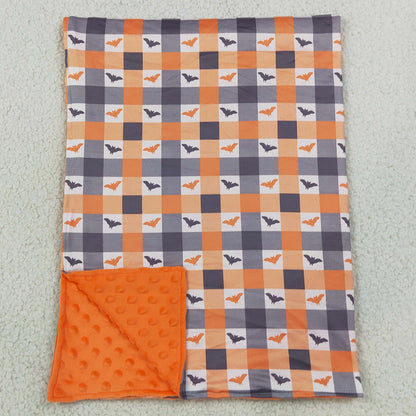 Baby Girls Blankets Flowers Bats Checked Halloweens Blankets BL0264