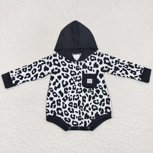 Infant Baby Kids Rompers Hoodies Romper LR0595