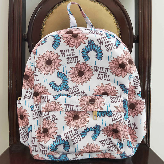 Baby Kids Backpack Wild Western Girls Backpacks BA0080