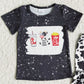 Baby Girls Clothing Outfits Cow Printed Cute Toddler Girl Summer Clothes Set C16-7
