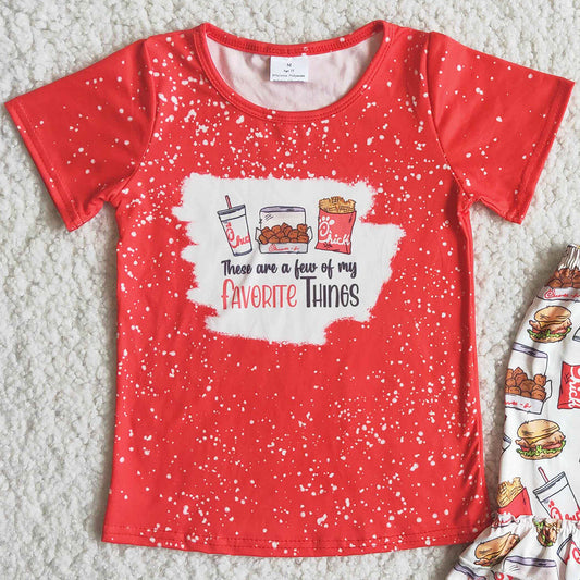 Boutique Baby Girls Clothing Summer Kids Outfits Toddler Girl Clothes Set C15-23