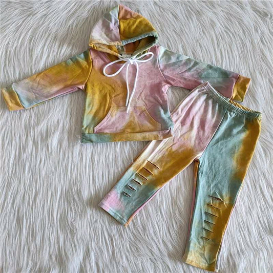Boutique Baby Girls Clothes Hooodies Sets 6 A15-26