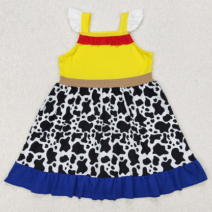 Baby Girls Dress Knee Length Dresses GSD1881 3.13