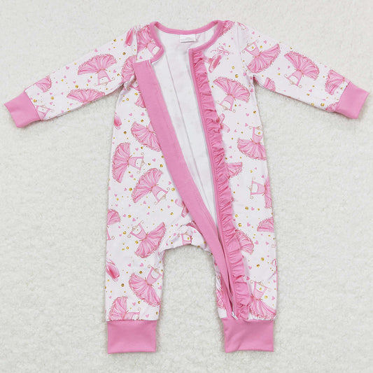 Pink Infant Baby Girls Rompers LR0647