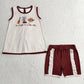 Baby Boys Clothes Boots Hat Guitar Top Stripe Pockets Shorts Western Clothes Sets BSSO1578 GSSO2763