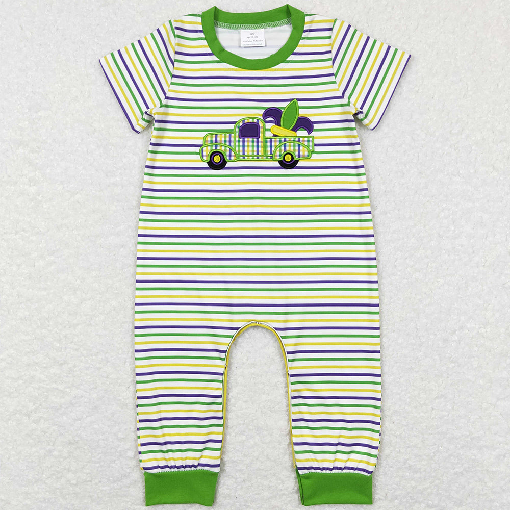 Mardi Gras Baby Kids Rompers Boys Girls Romper SR0518