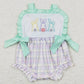 Baby Girls Romper Easter Rabbits Bows Straps Rompers SR0543