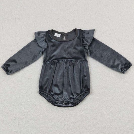 Boutique Infant Baby Rompers Velvet Romper LR0685