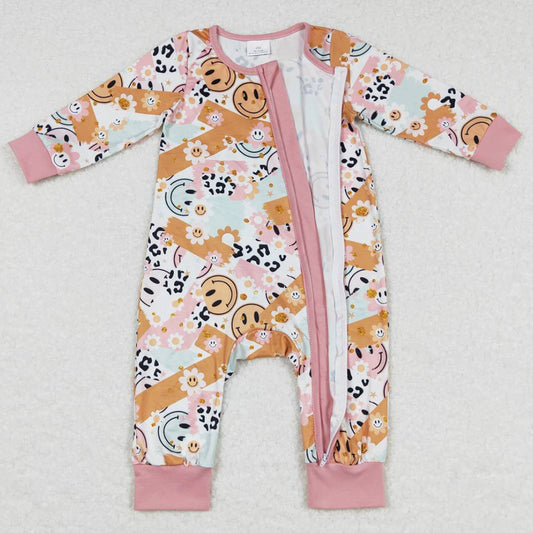 Infant Baby Girls Rompers Long Sleeve Jumpsuits LR0684