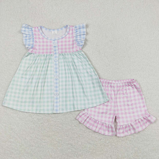 New Fashion Baby Girls Clothes Summer Shorts Sets GSSO0744