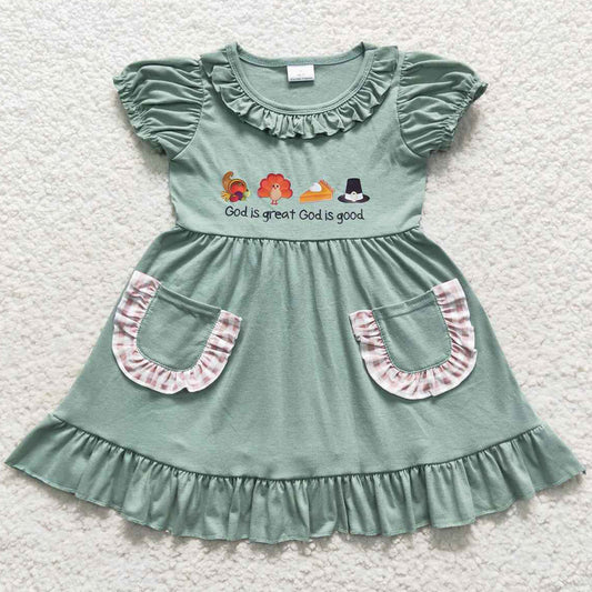 Boutique Girls Dress Thanksgiving Dresses GSD0481