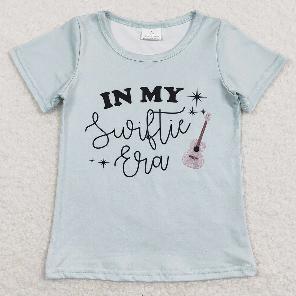 Boutique Baby Girls Clothes Short Sleeve T-shirts GT0433