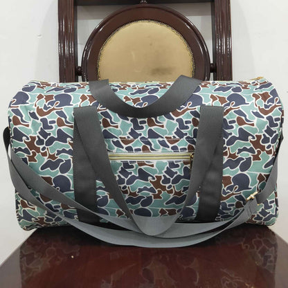 Young Adult Bags Bright Green Camo Tree Branches Gym Bags BA0263