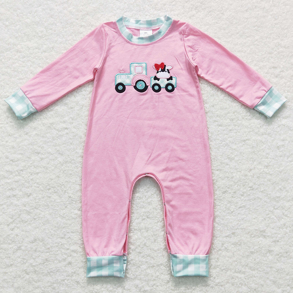 Pink Infant Baby Girls Rompers LR0376