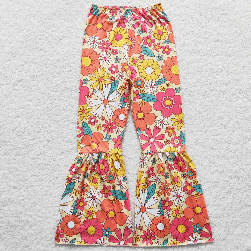 Flower Print Adult Pants P0172